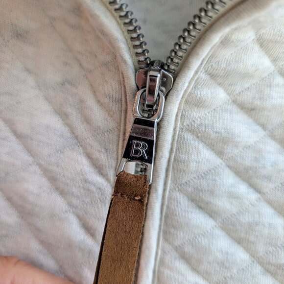 Men's Banana Republic 1/4 zip quilted pull over - Picture 2 of 3